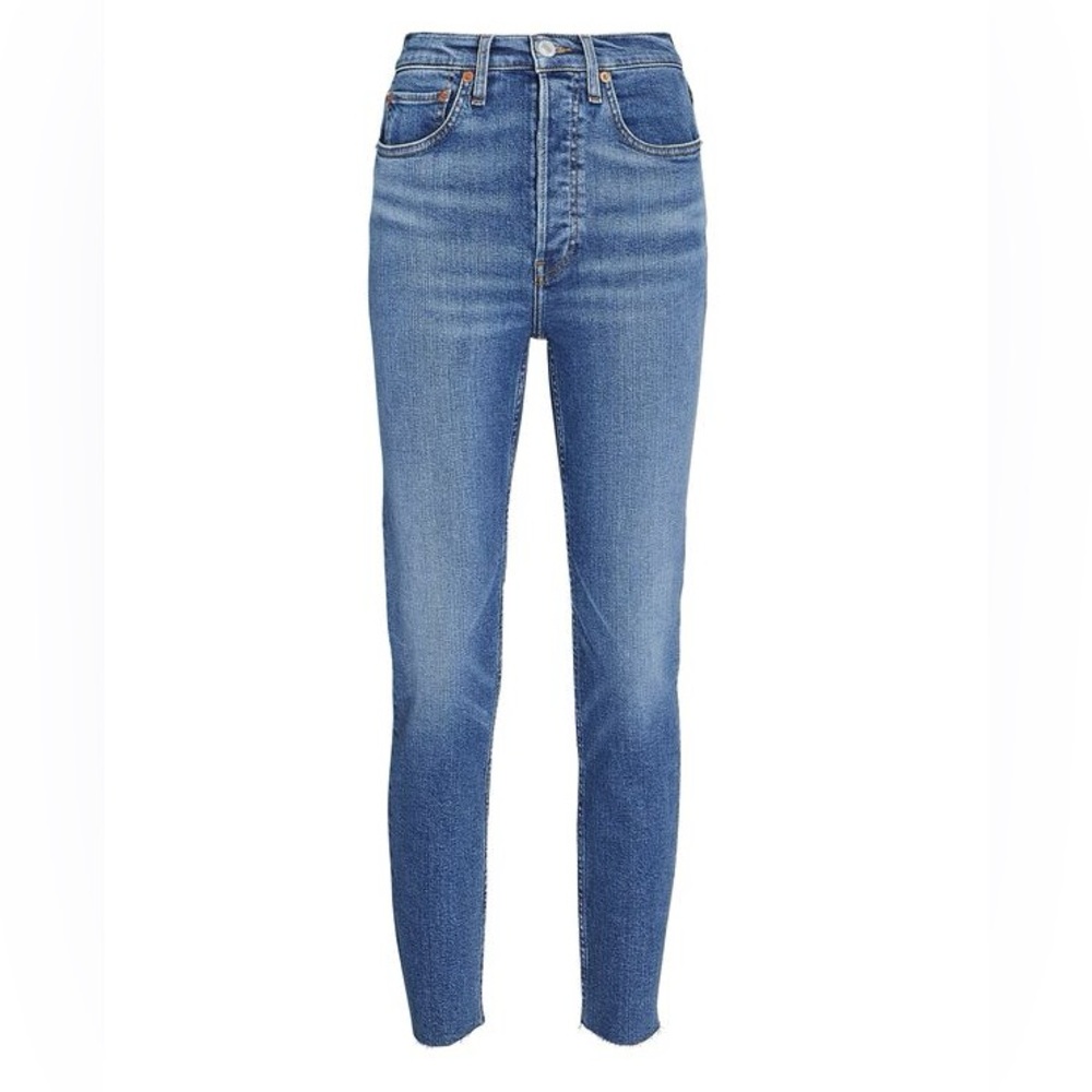 RE/DONE 90s High-Rise Ankle Crop Jeans